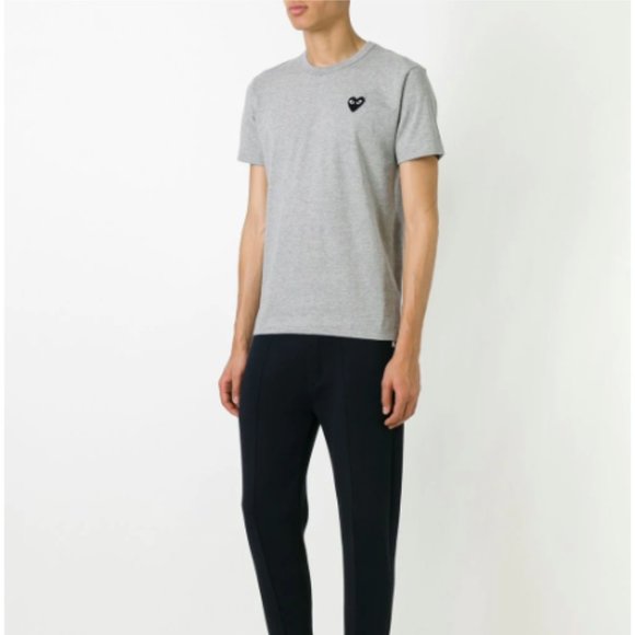 Comme des Garçons Play Grey T-Shirt - Picture 3 of 3